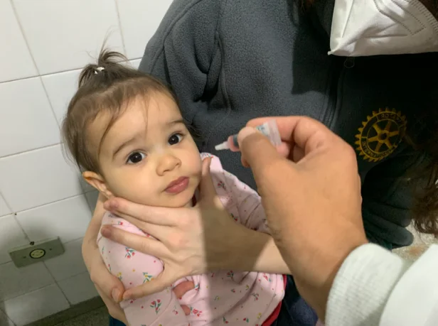 Campanha de vacinação contra a pólio