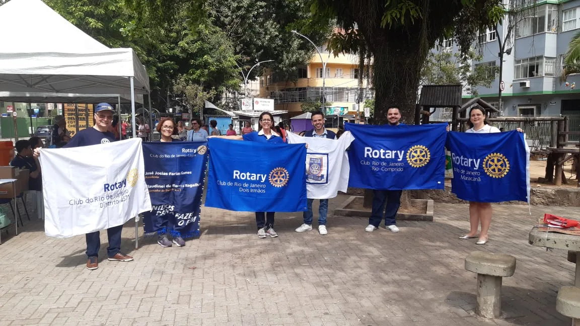 Multivacinação End Polio Now na Clínica da Família Santa Marta, Botafogo